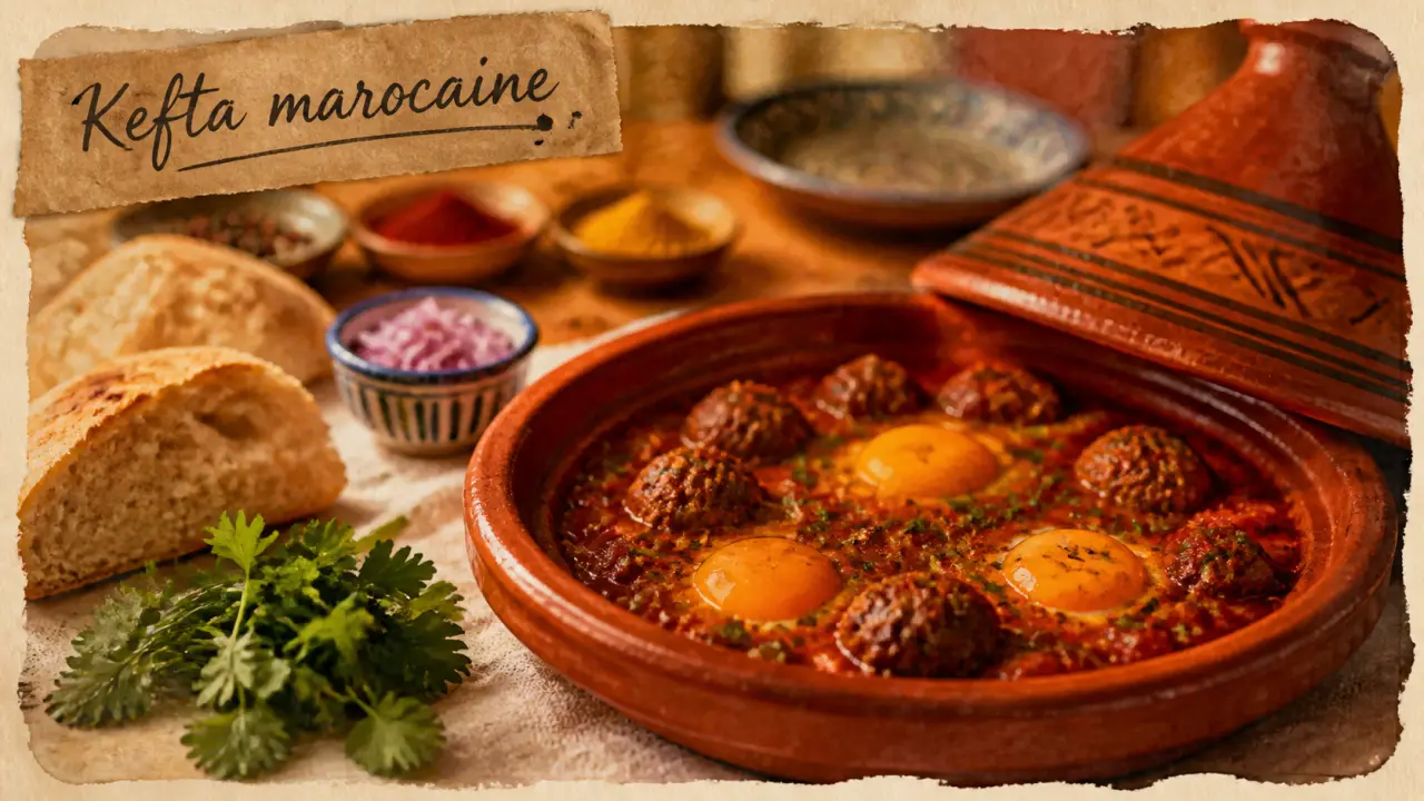Recette kefta marocaine : boulettes de kefta juteuses au repos au frais