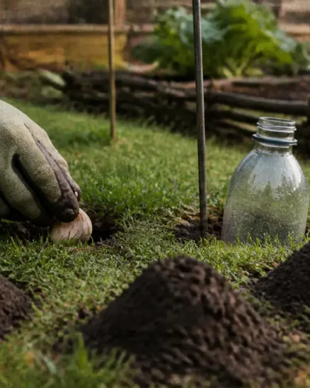 Comment faire fuire des taupes : taupinières, gousses d’ail et barrière au jardin