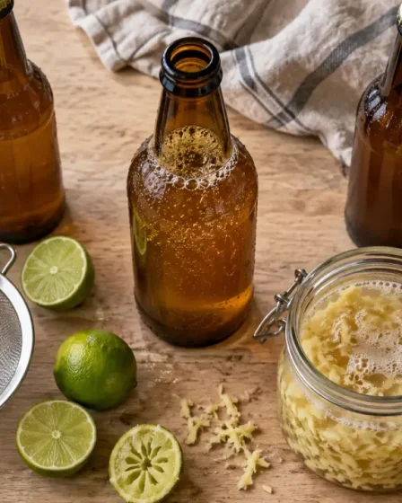 Ginger beer recettes : bulles sans surpression, bouteille maison et ginger bug