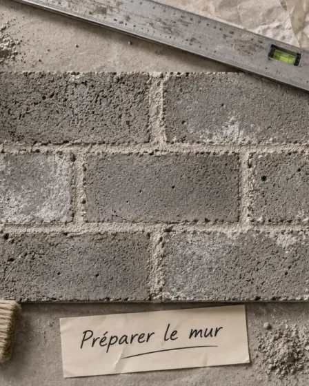 Habillage mur parpaing intérieur : mauvaise préparation et humidité