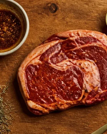 Meilleure marinade boeuf barbecue sous vide sur entrecôte