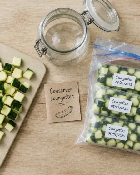 Comment conserver des courgettes : limiter l’humidité pour éviter qu’elles ramollissent